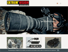 Tablet Screenshot of extrem-vision.com